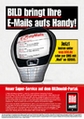 Werbemotiv zum neuen Dienst myMails von BILDmobil